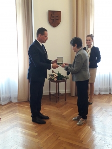 Wielki Złoty Medal dla prof. dr hab. Joanny Goszczyńskiej