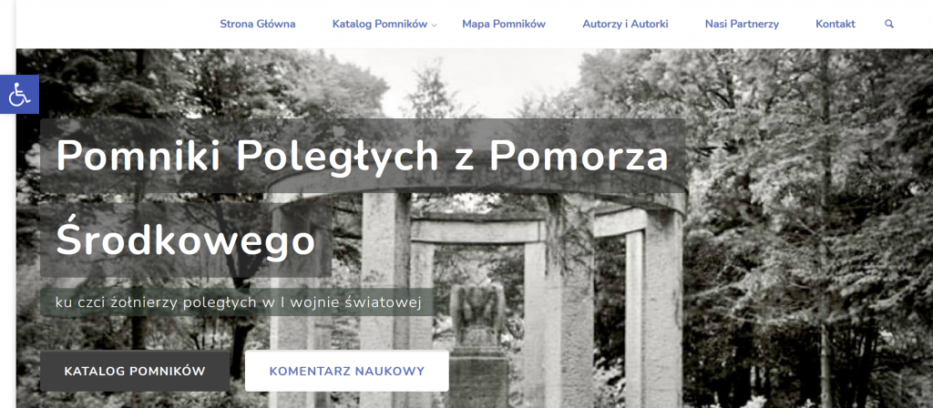 Katalog pomników ku czci poległych i zaginionych w I wojnie światowej na Pomorzu Środkowym